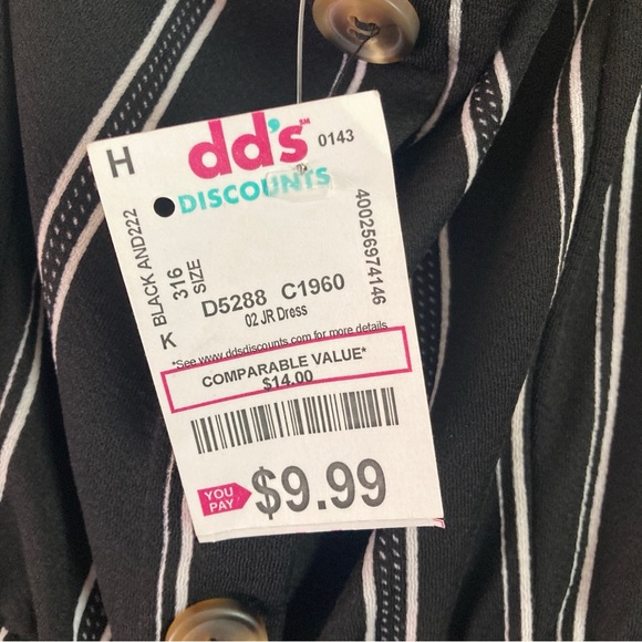 Cosmic Beauty Black White Striped Women’s Jumpsuit Romper M - Picture 5 of 5